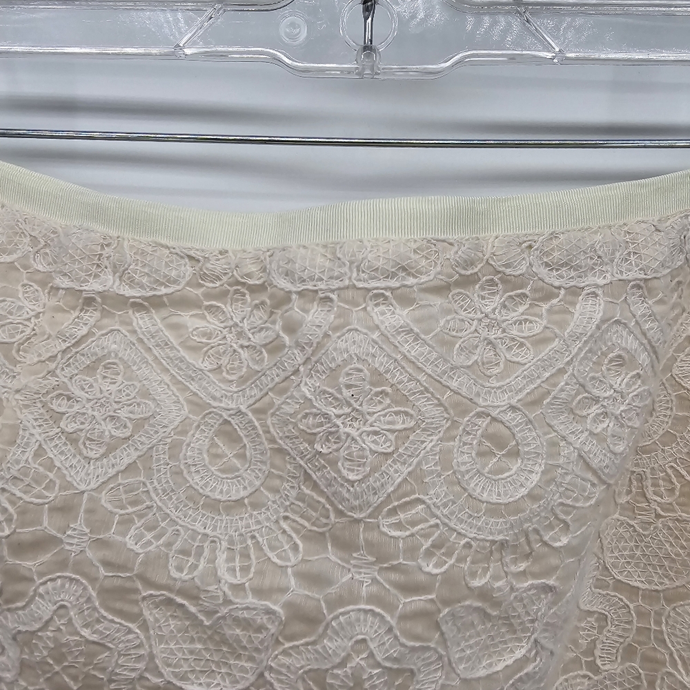 Tory Burch lace Debra pencil skirt women's size 10 new without tags - Picture 5 of 7